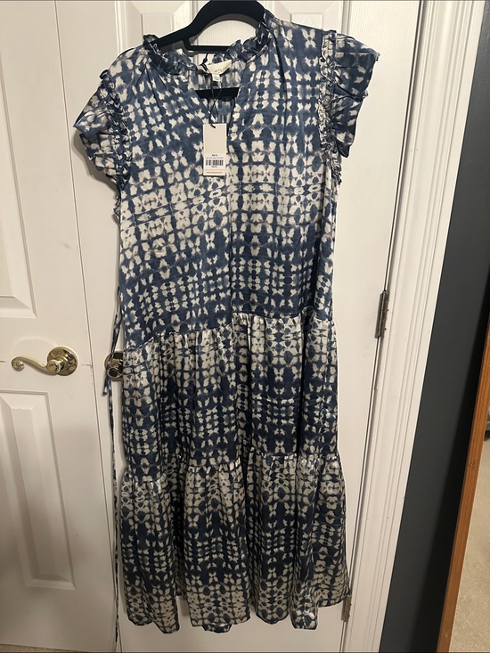 Pinch Dresses & Skirts - Pinch Blue and White Tie-Dye Maxi Dress